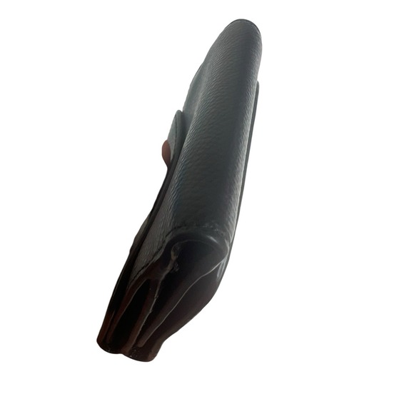 Coach Women Crossgrain Black Wallet F57584 Compact - Picture 11 of 16